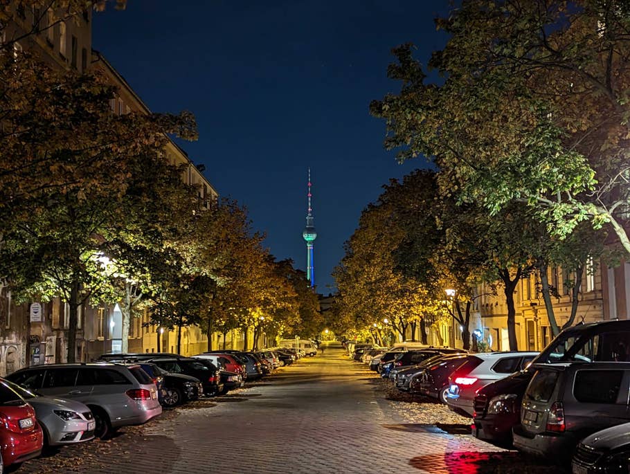 Google Pixel 7 test photo de nuit