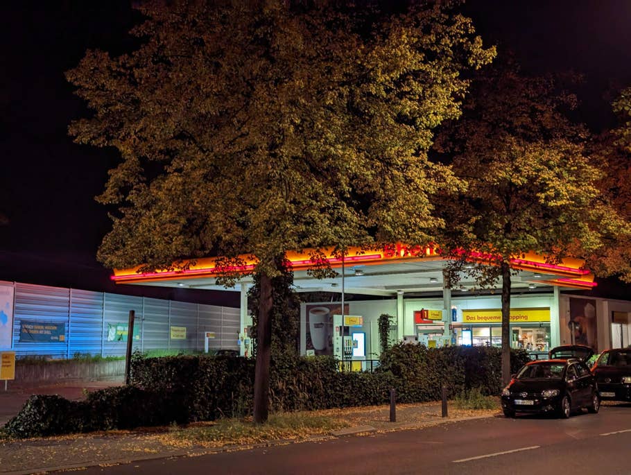 Google Pixel 7 test photo de nuit