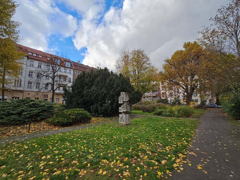 Une photo prise de jour avec lu0027objectif ultra grand angle de la Samsung Galaxy Tab S9 Ultra