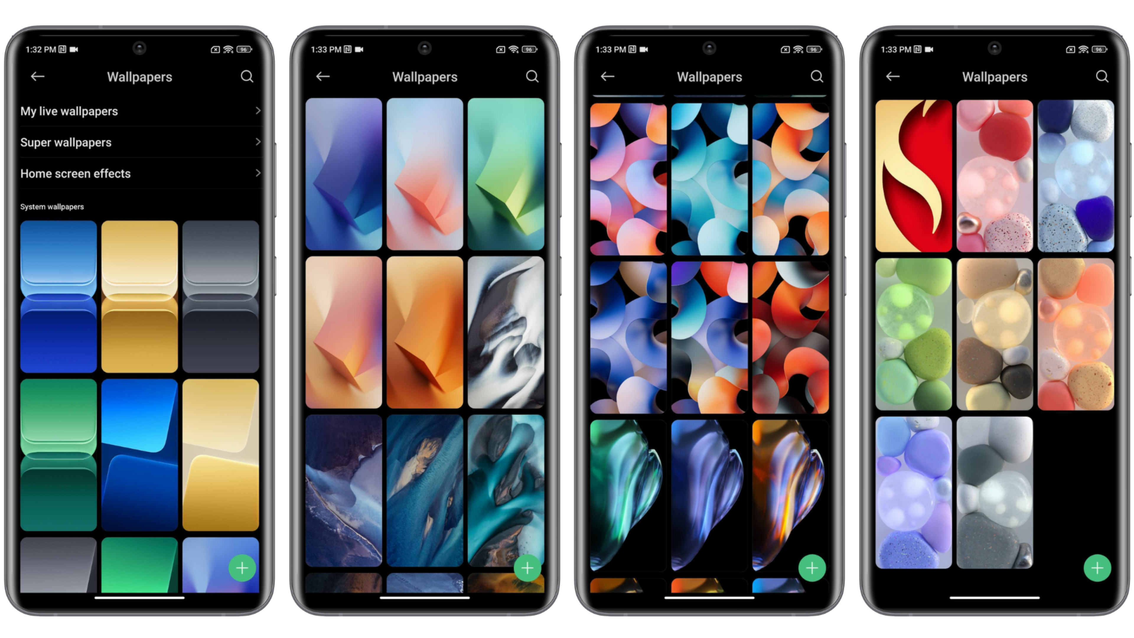 Les nouveaux fonds d'écran de MIUI 14 par Xiaomi
