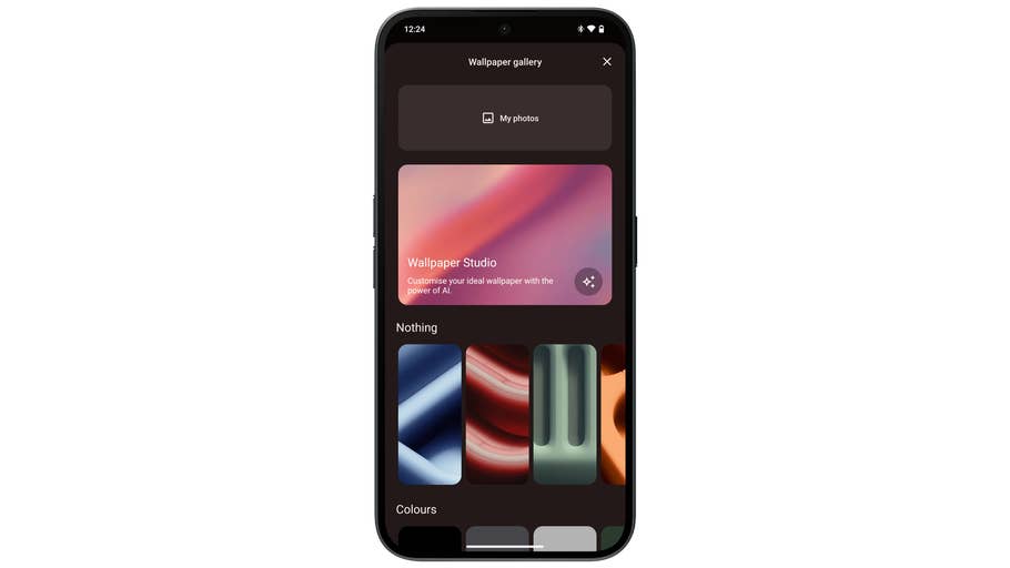 Capture du0027écran prise sur le Nothing Phone (2a)