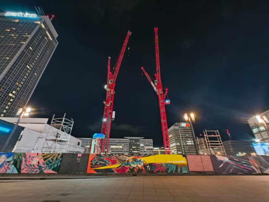 Photo de nuit prise avec le Nothing Phone (2a)