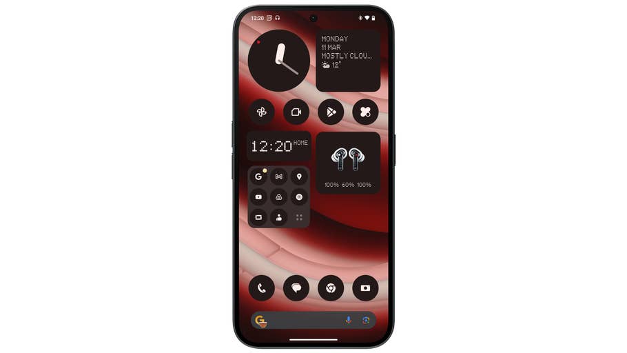 Captures du0027écran prises sur le Nothing Phone (2a)