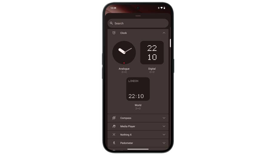 Capture du0027écran prise sur le Nothing Phone (2a)