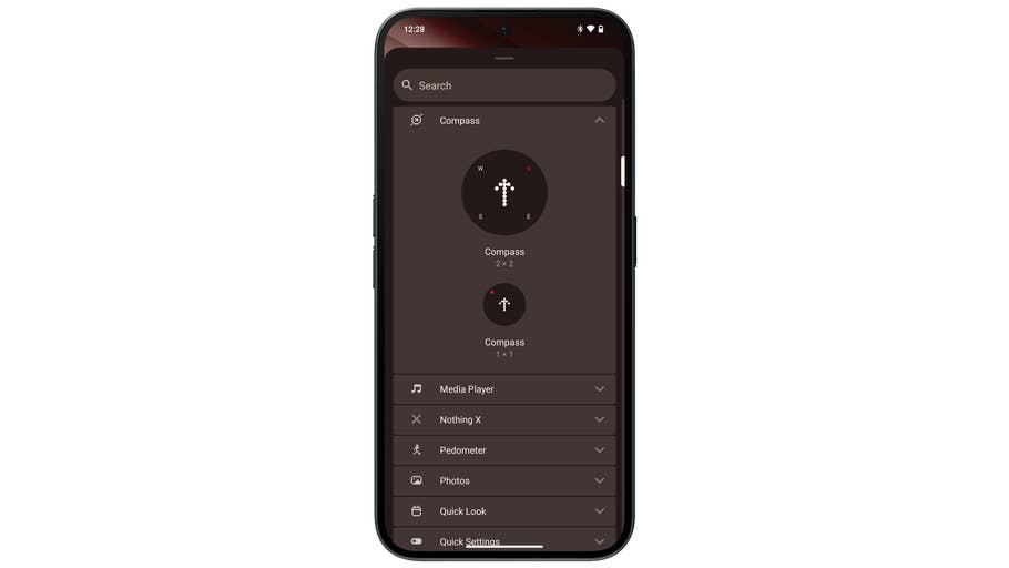 Capture du0027écran prise sur le Nothing Phone (2a)