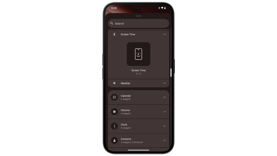 Capture du0027écran prise sur le Nothing Phone (2a)