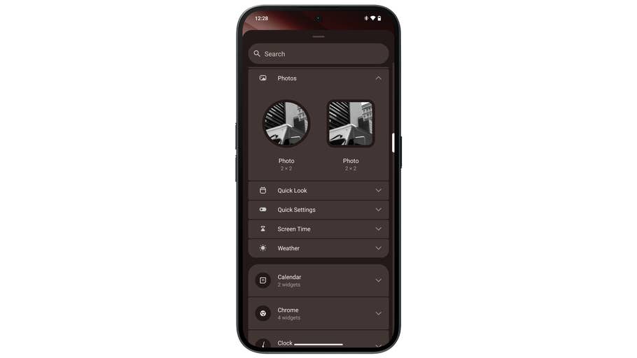 Capture du0027écran prise sur le Nothing Phone (2a)
