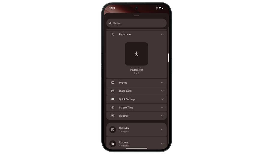 Capture du0027écran prise sur le Nothing Phone (2a)