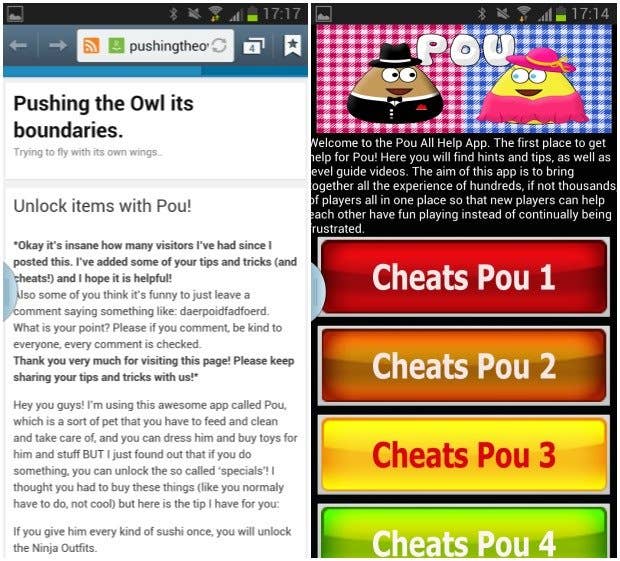 pou cheats