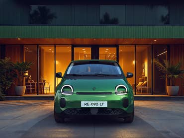 Renault Twingo E-Tech Electrique (2026) vue de face.