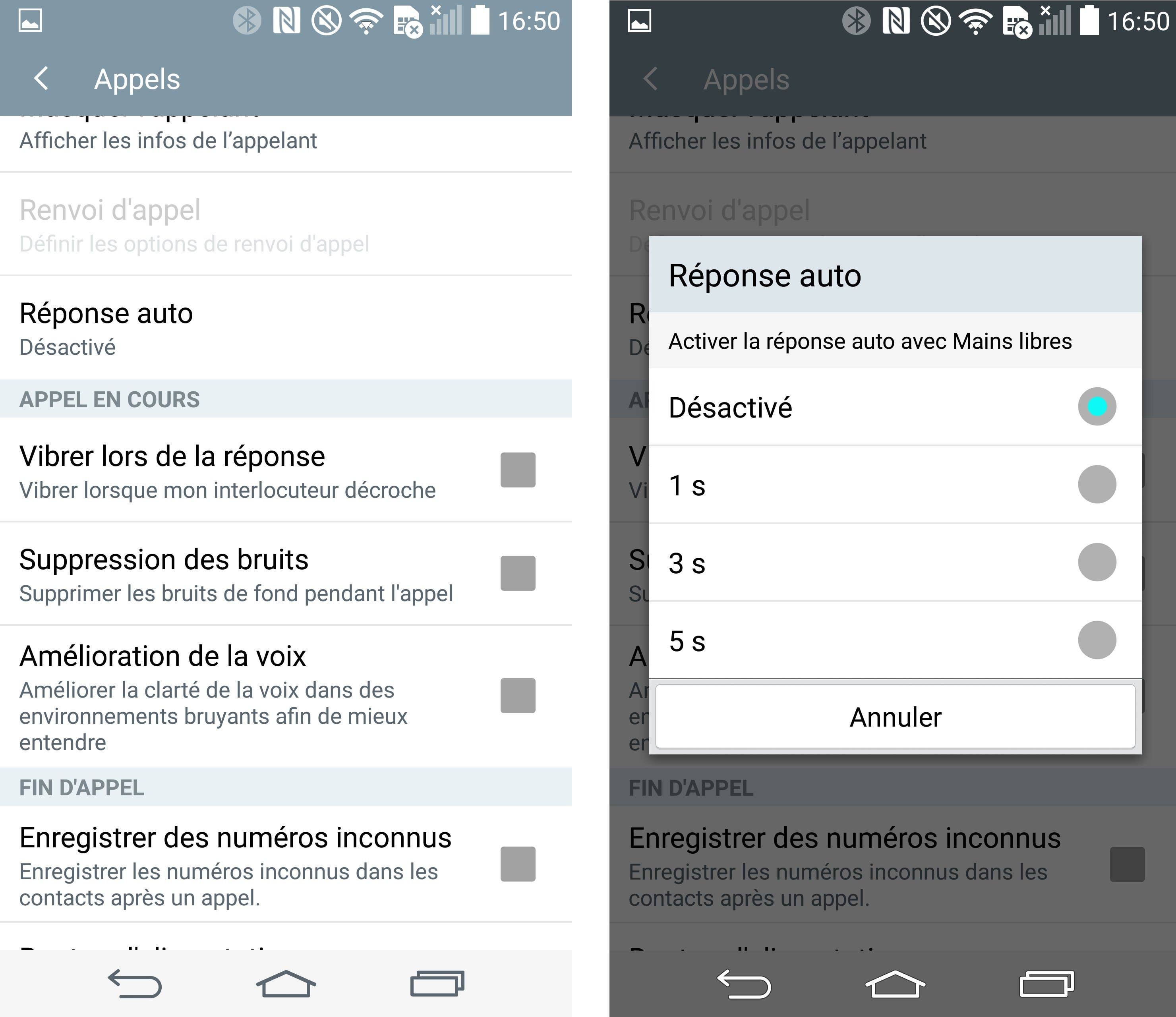 reponses automatiques android 2