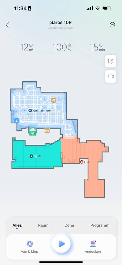 Test du Roborock Saros 10.