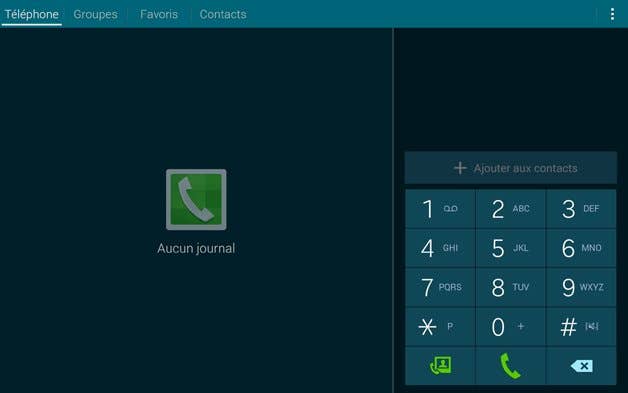 Touchwiz, Samsung Galaxy Tab S 10.5