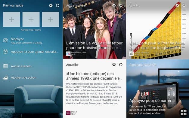 Touchwiz, Samsung Galaxy Tab S 10.5