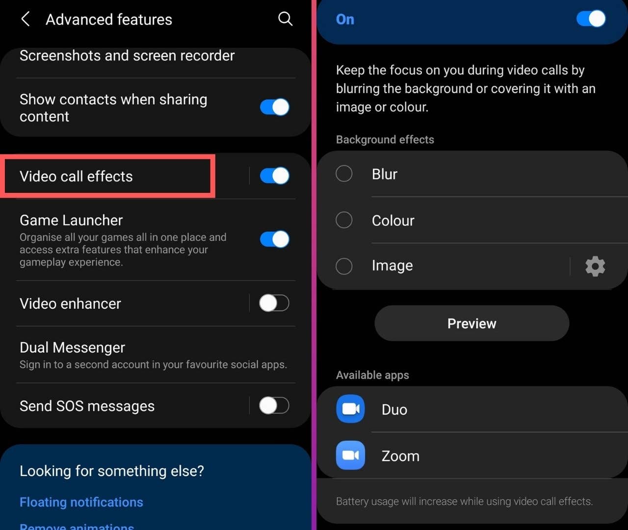 samsung galaxy s21 ultra review oneui 3 video calls