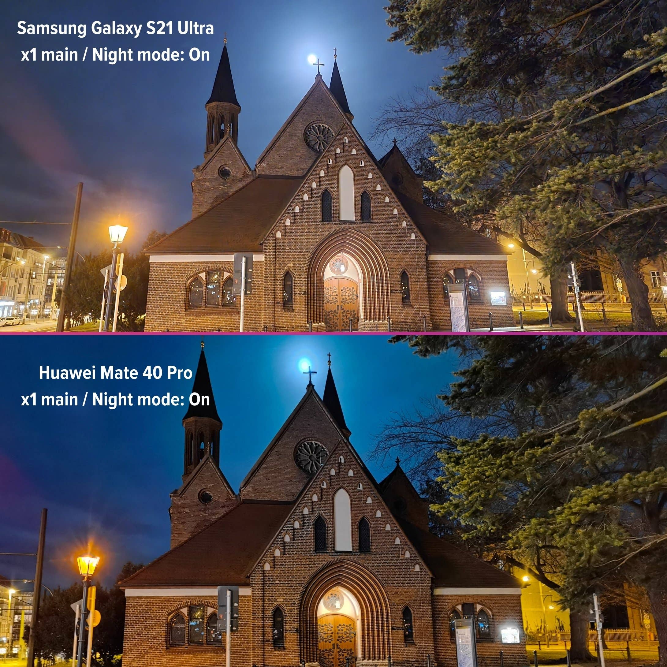 samsung galaxy s21 ultra review photo night vs huawei mate 40 pro