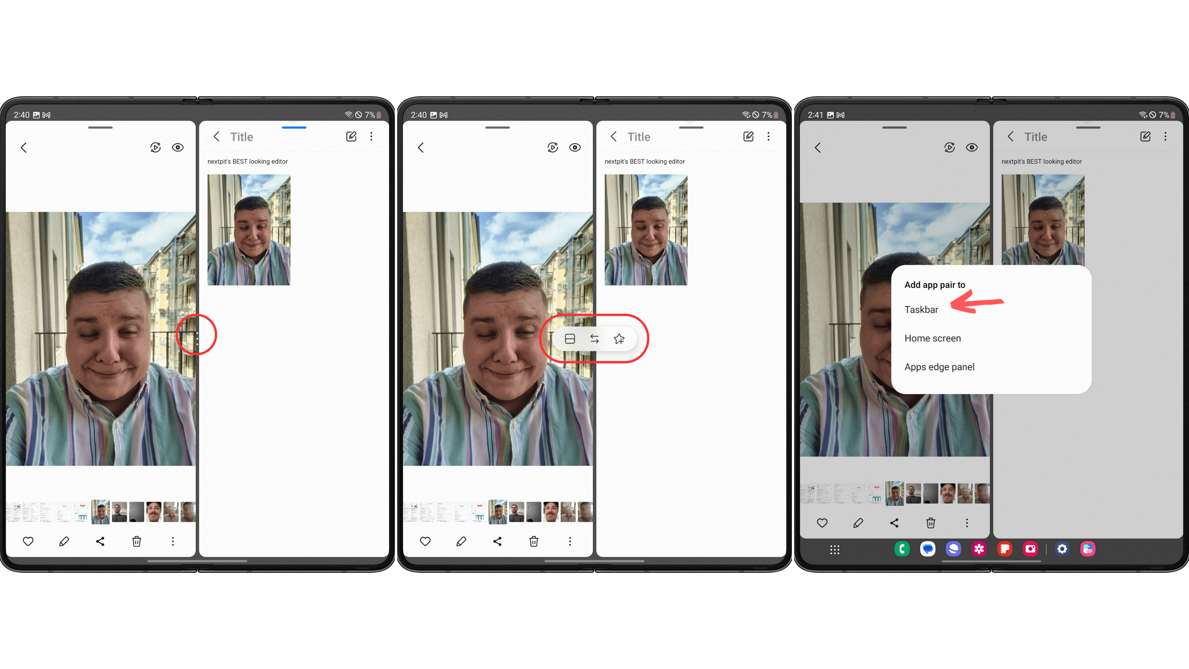 Samsung Galaxy Z Fold 5 fonctionnalités