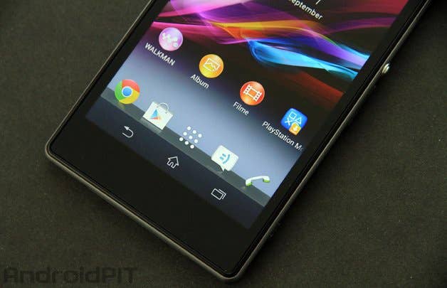 sony xperia z1 display