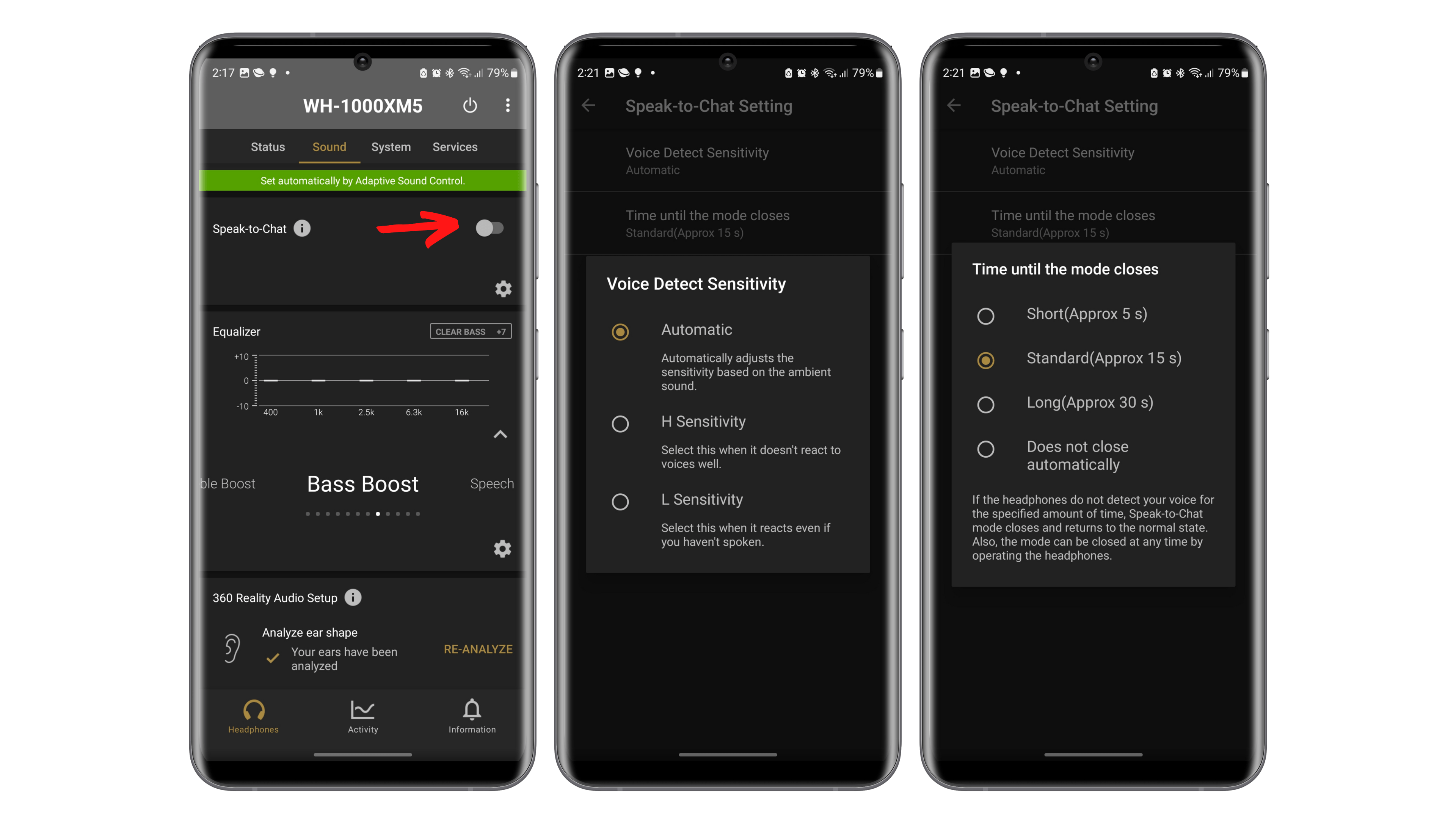 Application Sony Headphones Connect