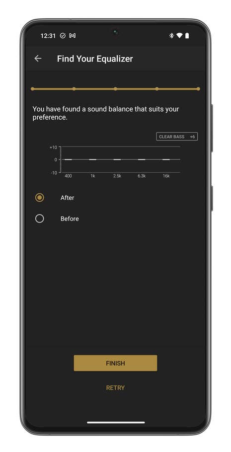 Capture du0027écran de lu0027application Sony Headphones connect
