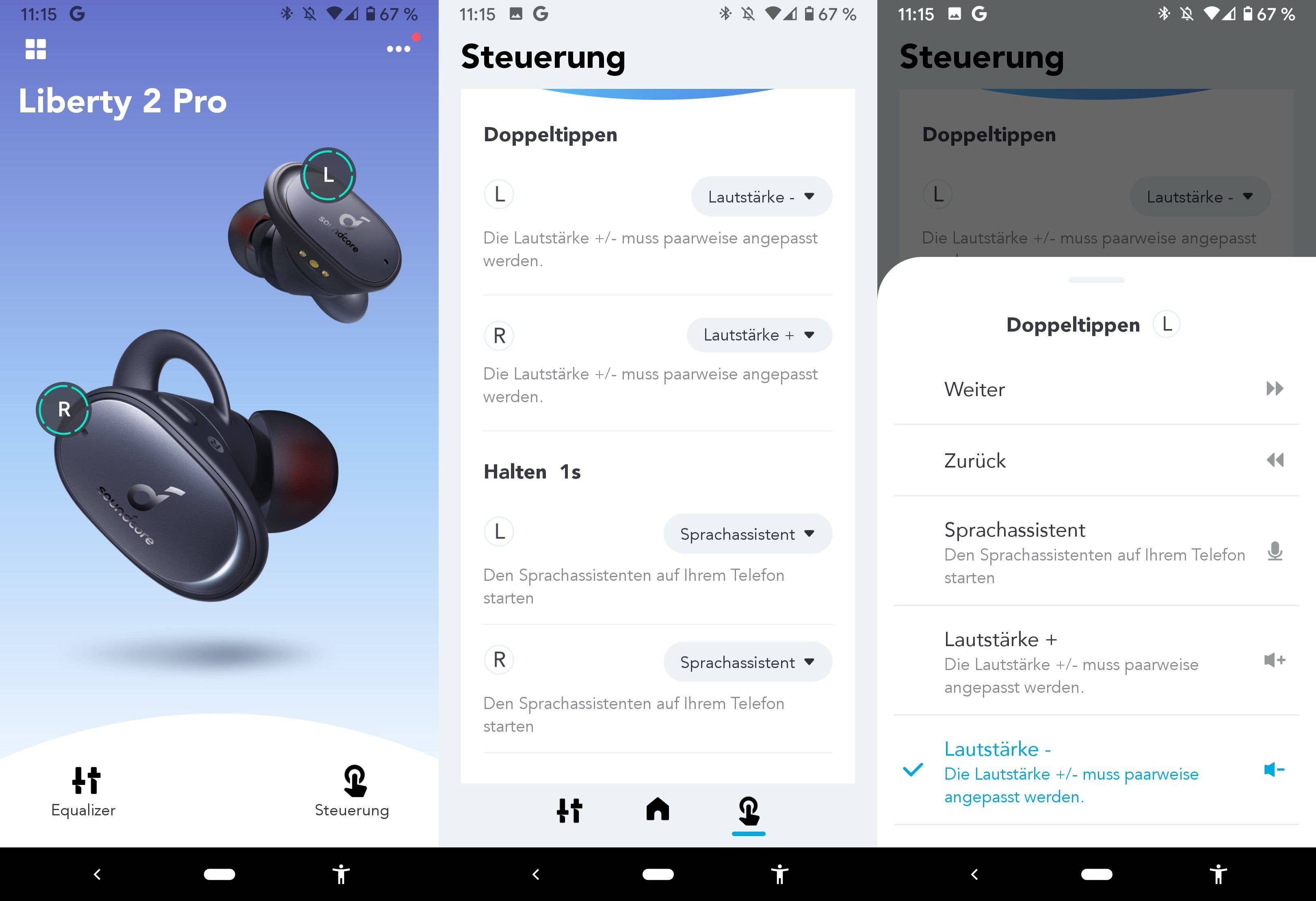 souncore liberty 2 pro app