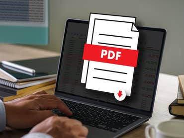 PDF-Reader sur un ordinateur