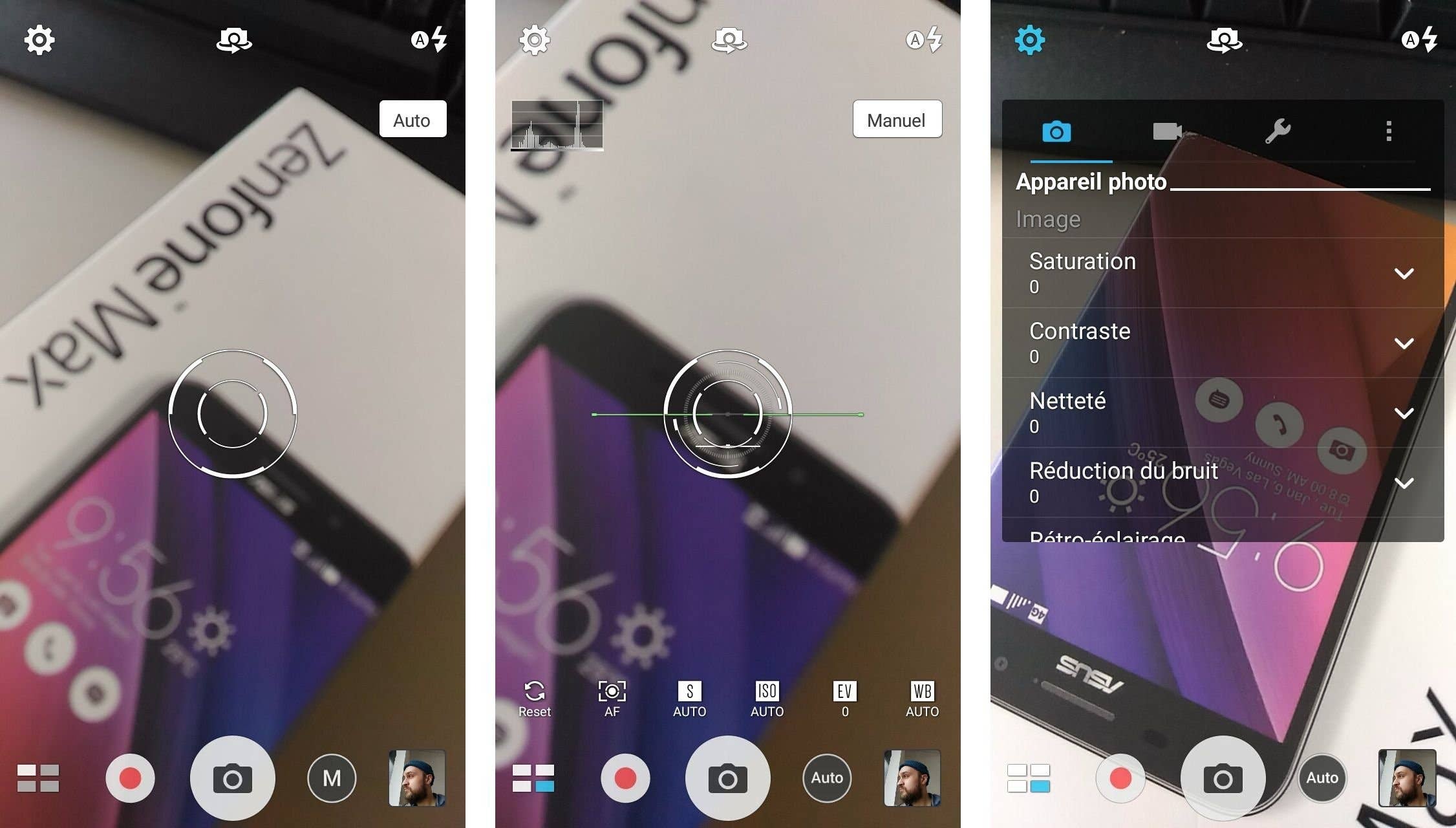 test complet asus zenfone max interface logicielle appareil photo application images 00
