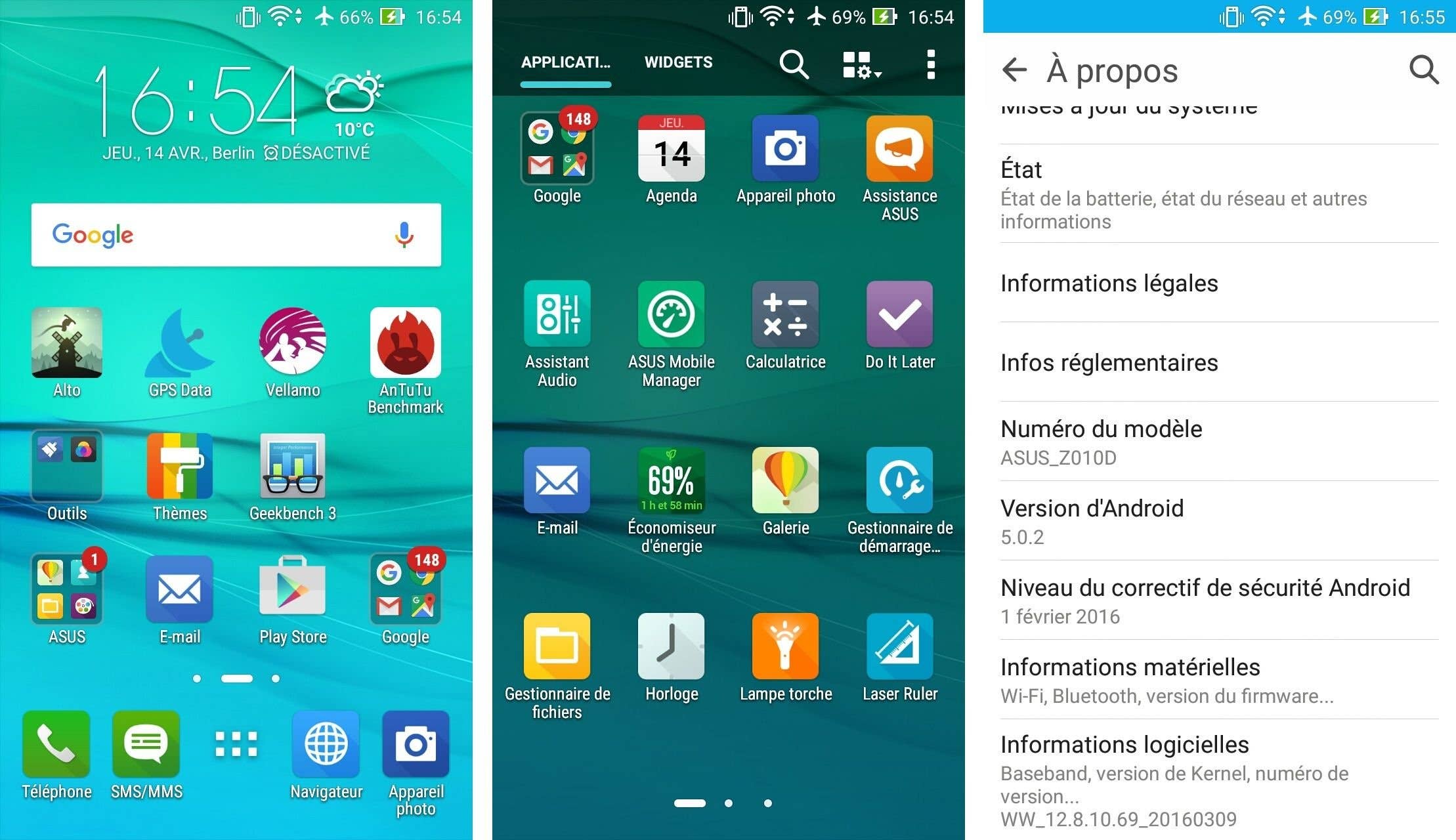 test complet asus zenfone max interface logicielle entrapercu images 00
