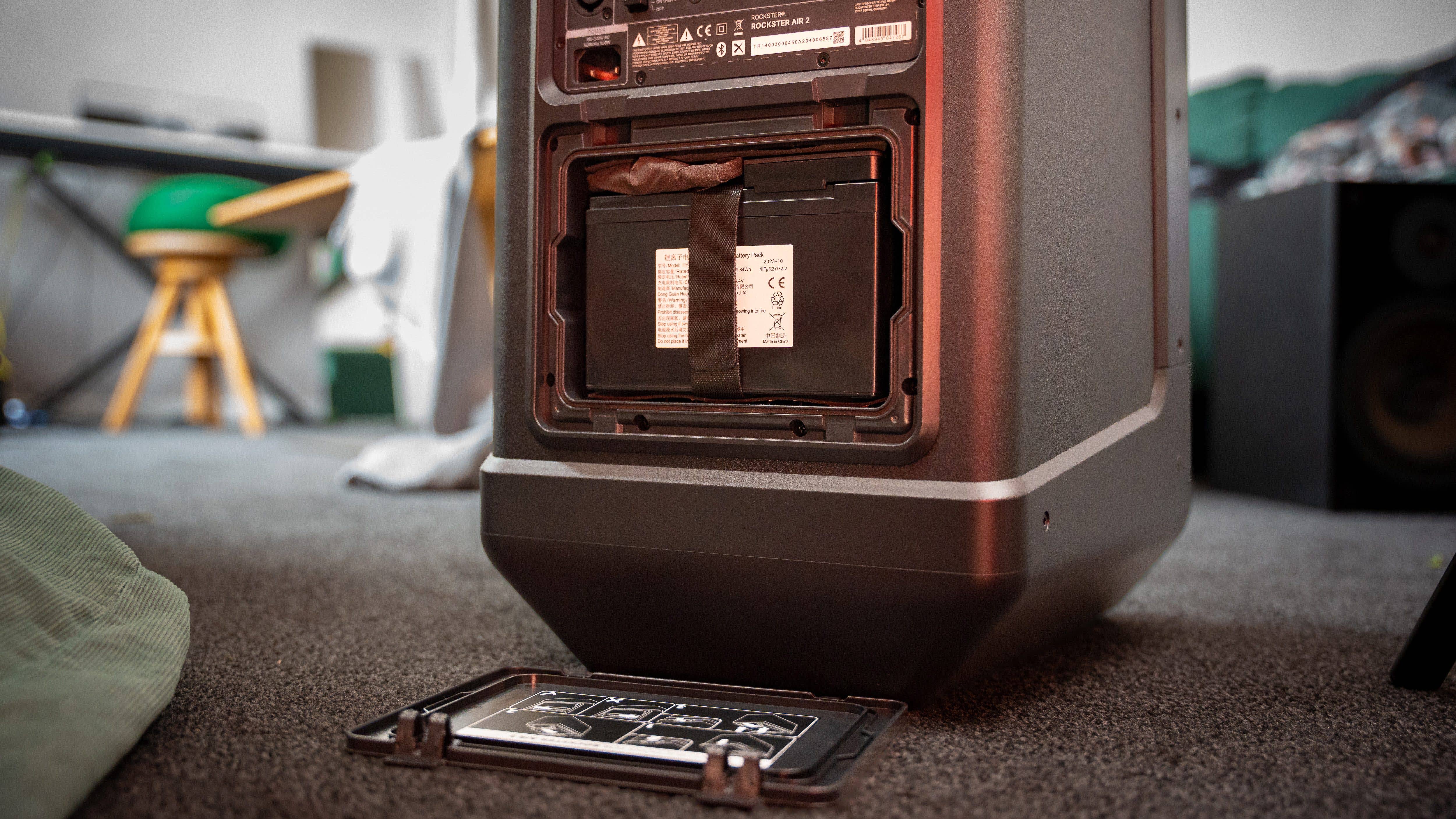 La batterie de la Teufer Rockster Air 2