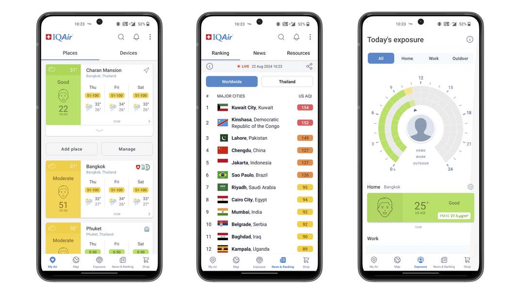 Top 5 Apps - IQAir Top 5 Apps - IQAir