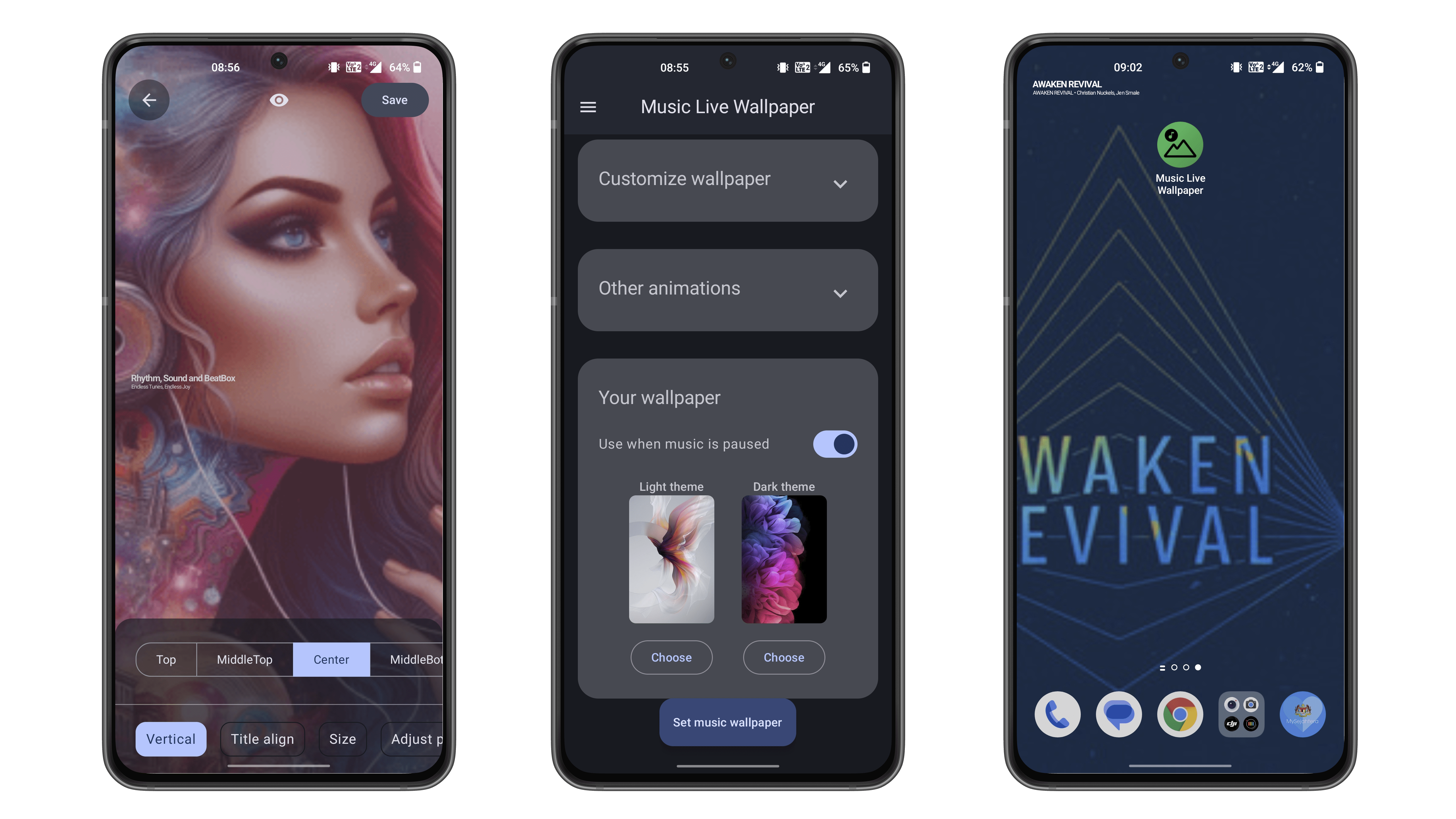 Top 5 Apps - Music Live Wallpaper