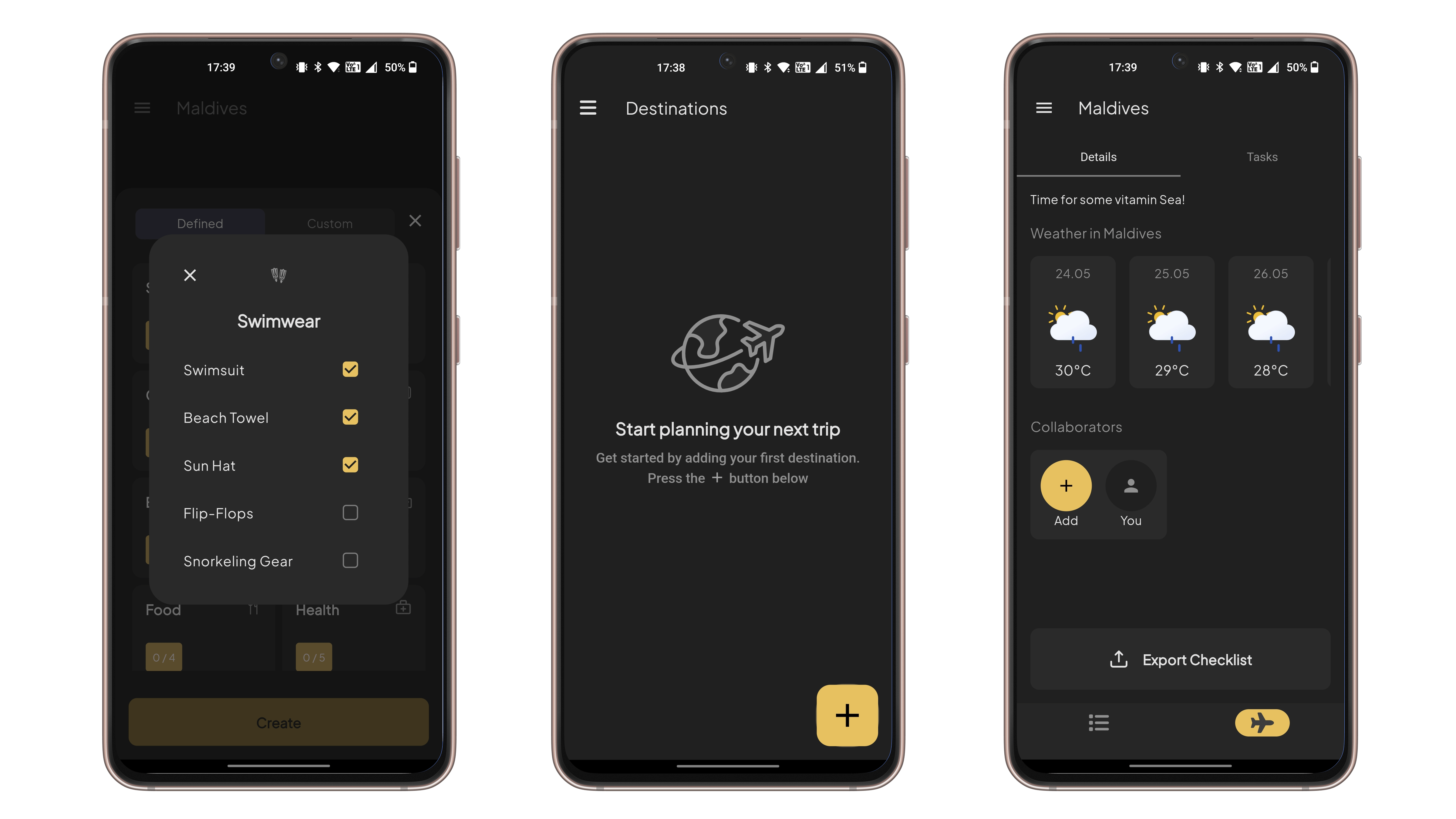 Top 5 apps - PackMate