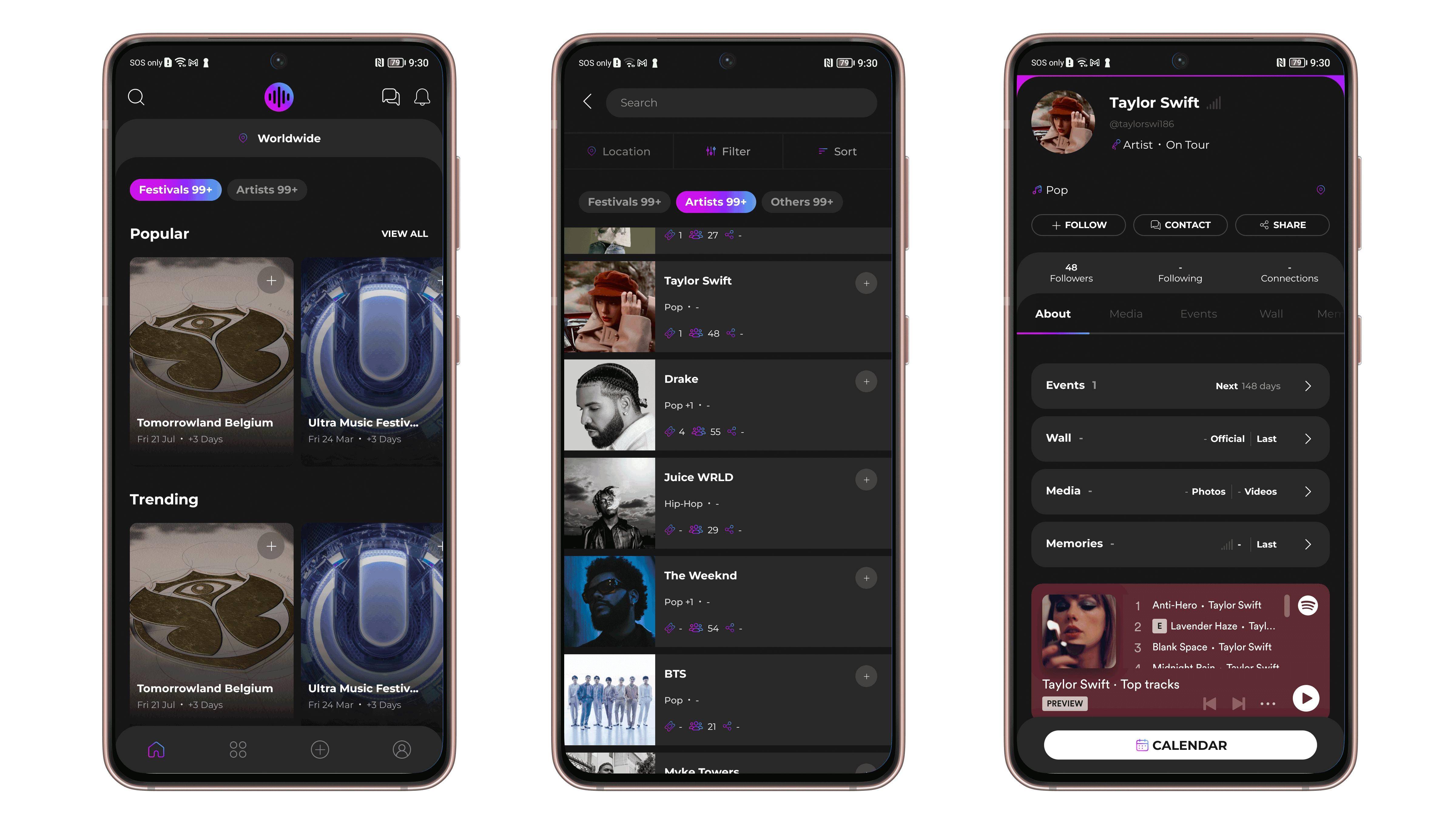 Top 5 apps - SoundClub