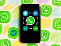 Fonctionnalité de chat tiers et de chat de groupe de WhatsApp