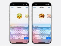 Captures d'écran de deux emojis créés avec les fonctions d'Apple Intelligence d'iOS 18.