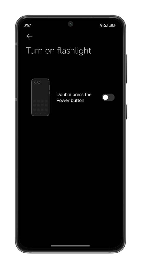 Captures du0027écran de HyperOS montrant comment avoir un bouton du0027action comme sur lu0027iPhone 15