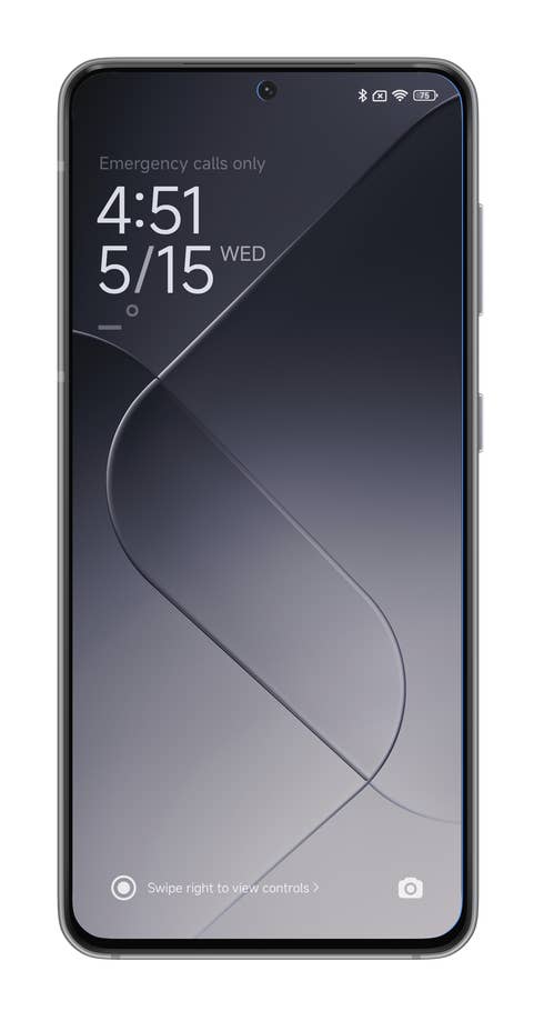 Captures du0027écran de HyperOS montrant comment utiliser les raccourcis de lu0027écran de verrouillage sur votre smartphone Xiaomi