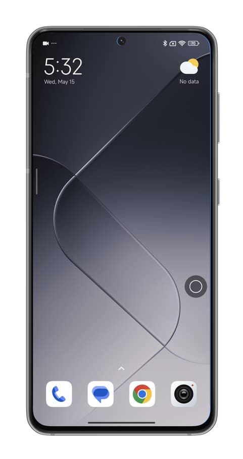 Captures du0027écran de HyperOS montrant comment utiliser le raccourci Quick Ball