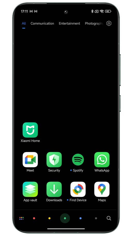 Capture du0027écran de Xiaomi HyperOS