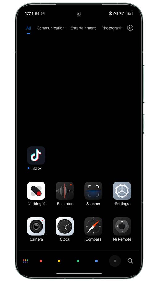Capture du0027écran de Xiaomi HyperOS