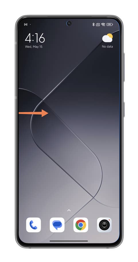 Captures du0027écran de HyperOS montrant comment ouvrir une fenêtre flottante via la Sidebar de votre smartphone Xiaomi