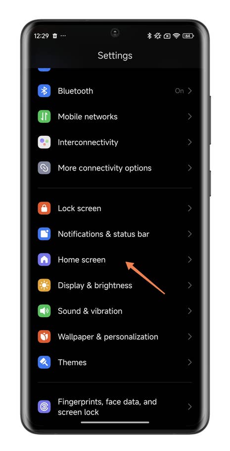 Capture du0027écran de HyperOS prise sur un smartphone Xiaomi.
