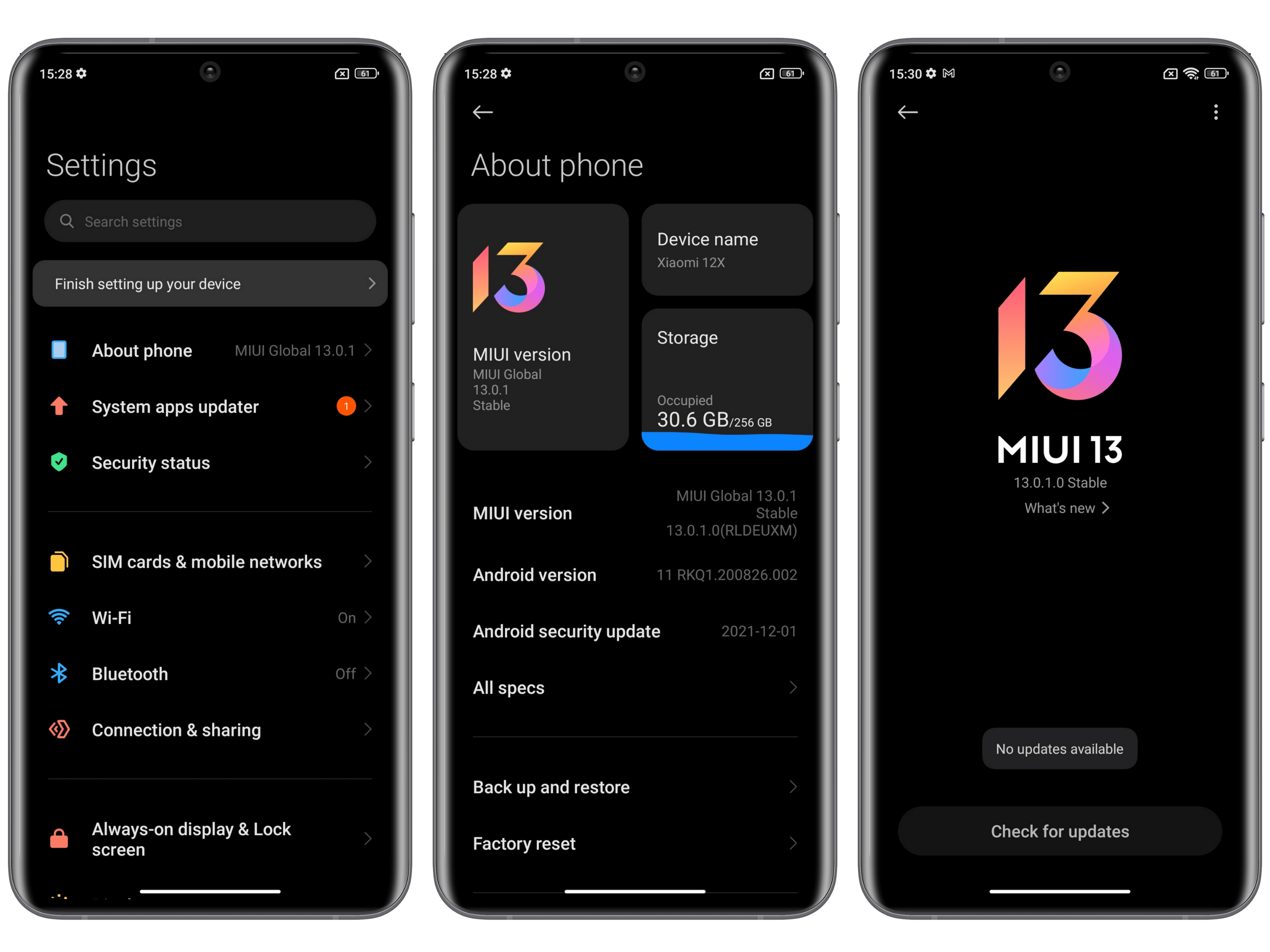 MIUI 13 Screenshot