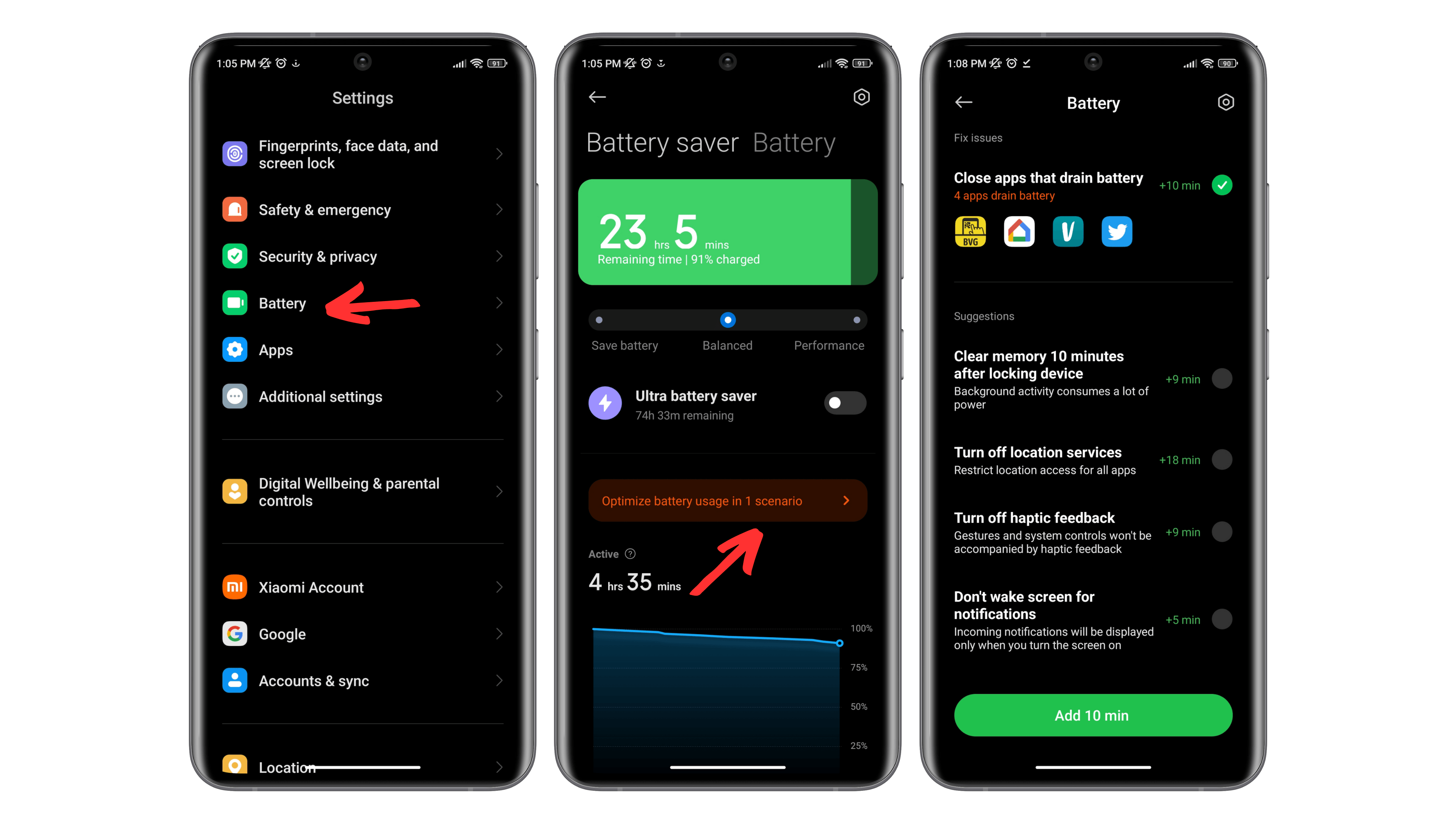 Xiaomi MIUI Fonctionnalités