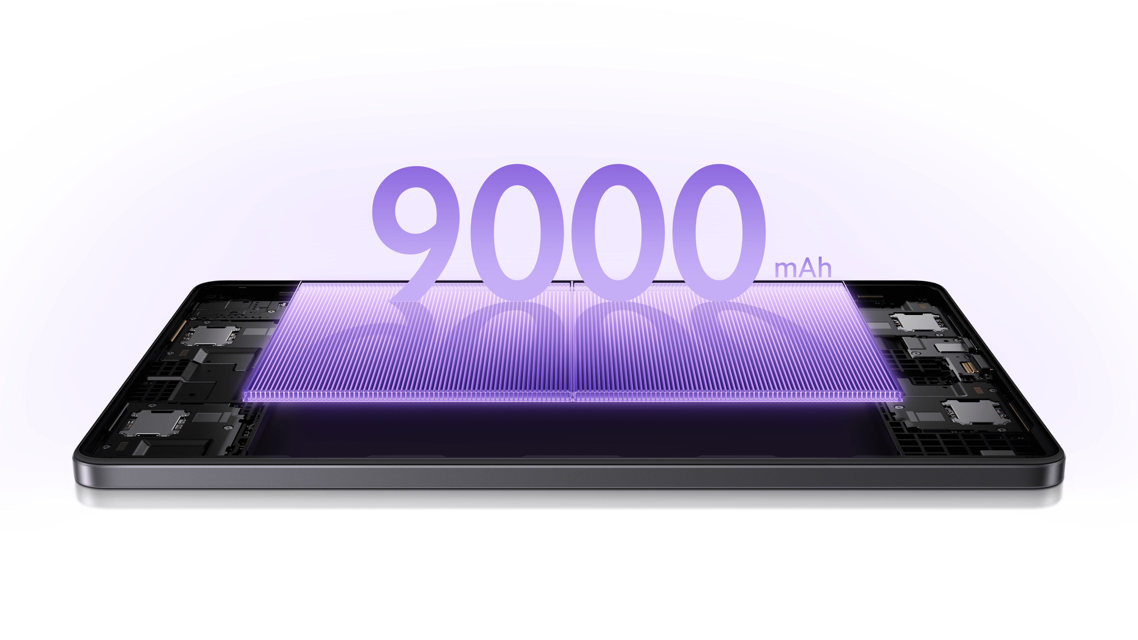 Xiaomi Redmi Pad 2 présentant une capacité de batterie de 9000 mAh. Xiaomi Redmi Pad 2 présentant une capacité de batterie de 9000 mAh.
